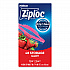 Double Zipper Storage Bags, Triple System Seal, Quart, 9.63