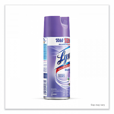 Disinfectant Spray, Early Morning Breeze Scent, 12.5 oz Aerosol Spray, 12/Carton (80833)