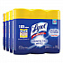 Disinfecting Wipes, 1-Ply, 7 x 7.25, Lemon and Lime Blossom, White, 35 Wipes/Canister, 3 Canisters/Pack (82159PK)