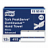 PeakServe Continuous Hand Towel, 1-Ply, 7.91 x 8.85, White, 410 Wipes/Pack, 12 Packs/Carton (105065)