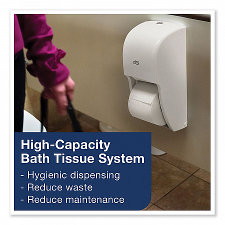 Advanced High Capacity Bath Tissue, Septic Safe, 2-Ply, White, 1,000 Sheets/Roll, 36 Rolls/Carton (110292A)