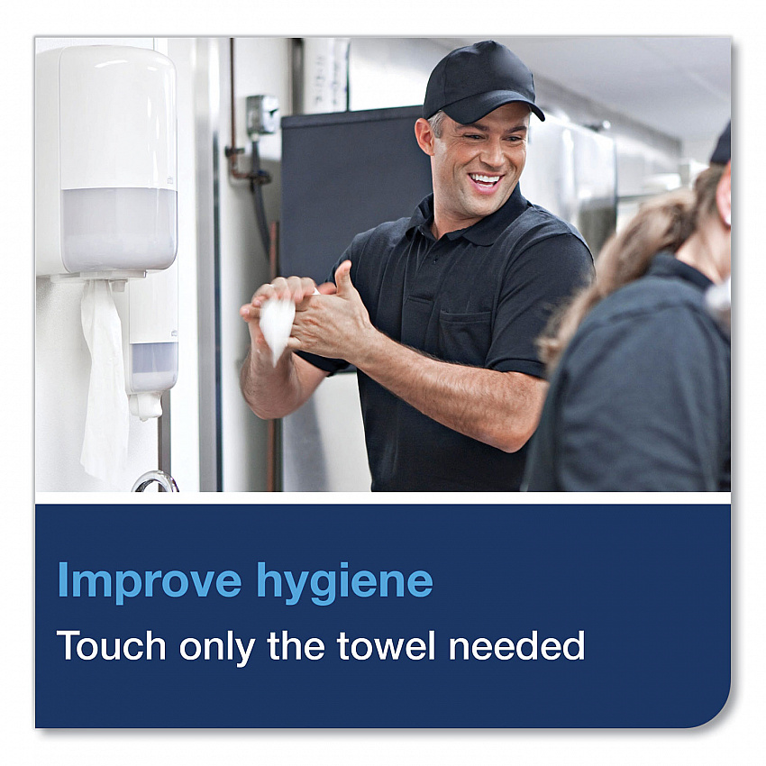 Advanced Centerfeed Hand Towel, 1-Ply, 8.25 x 11.8, White, 1,000/Roll, 6/Carton (120133)