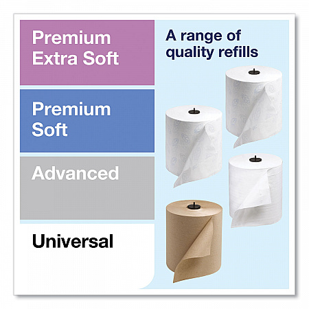 Image Design Matic Hand Towel Roll Dispenser, 13.58 x 8.07 x 15.75, Stainless Steel (461002)