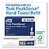 PeakServe Continuous Recessed Cabinet Hand Towel Adapter, 14.37 x 4.29 x 20.35, White (552522)