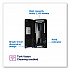 PeakServe Continuous Hand Towel Dispenser, 14.57 x 3.98 x 28.74, Black (552528)