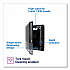 PeakServe Continuous Hand Towel Dispenser, 14.44 x 3.97 x 19.3, Black (552538)