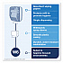 Washstation Dispenser, 12.56 x 10.57 x 18.09, Red/Smoke (651228)
