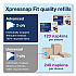 Xpressnap Fit Napkin Dispenser, Countertop, 4.8 x 12.8 x 5.6, Black (7432000)