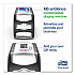 Xpressnap Fit Napkin Dispenser, Countertop, 4.8 x 12.8 x 5.6, Black (7432000)