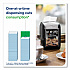 Xpressnap Fit Interfold Dispenser Napkins, 2-Ply, 6.5 x 8.39, White, 120/Pack, 36 Packs/Carton (DX800)