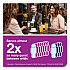 Xpressnap Fit Interfold Dispenser Napkins, 2-Ply, 6.5 x 8.39, White, 120/Pack, 36 Packs/Carton (DX800)