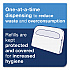 Toilet Seat Cover, Half-Fold, 14.5 x 17, White, 250/Pack, 20 Packs/Carton (TC0020)