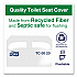 Toilet Seat Cover, Half-Fold, 14.5 x 17, White, 250/Pack, 20 Packs/Carton (TC0020)