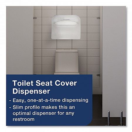 Toilet Seat Cover, Half-Fold, 14.5 x 17, White, 250/Pack, 20 Packs/Carton (TC0020)