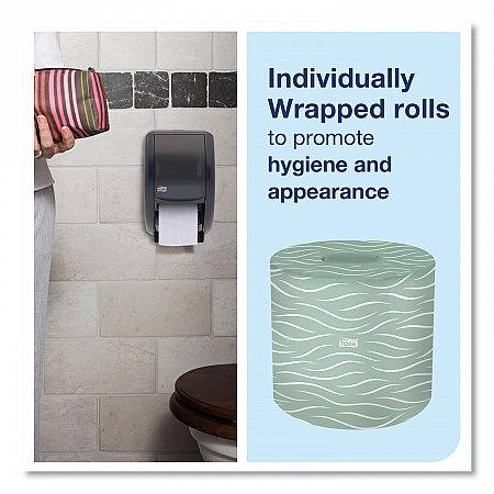 Universal Bath Tissue, Septic Safe, 2-Ply, White, 500 Sheets/Roll, 96 Rolls/Carton (TM1616S)