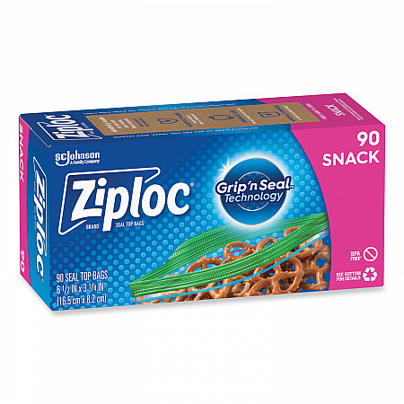 Seal Top Snack Bags, Snack, 6.5