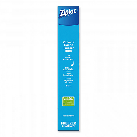 Zipper Freezer Bags, 2 gal, 13