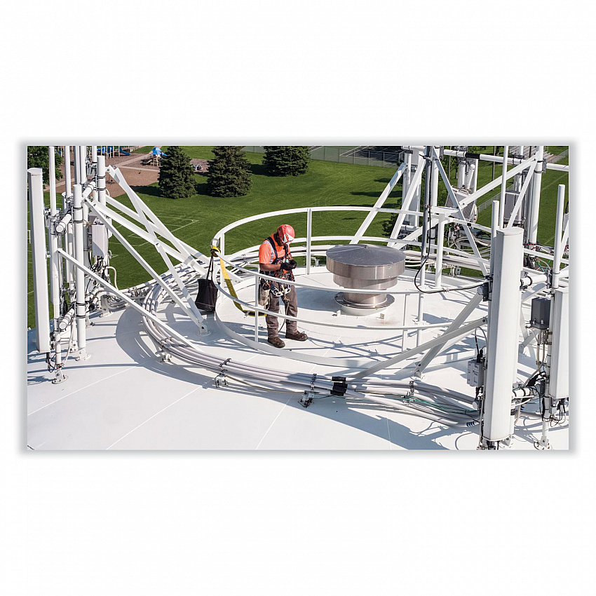 Arsenal 5935 Extra-Large Web Handle Canvas Hoist Bucket, 150 lb, Gray (14935)
