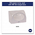 Small Pack Foodservice Cloth, 1-Ply, 11.75 x 14.75, Unscented, White/Red Stripe, 50/Poly Pack, 4 Packs/Carton (192291)