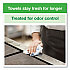 Small Pack Foodservice Cloth, 1-Ply, 11.75 x 14.75, Unscented, White/Red Stripe, 50/Poly Pack, 4 Packs/Carton (192291)