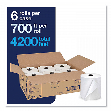 Advanced Matic Hand Towel Roll, 1-Ply, 7.7
