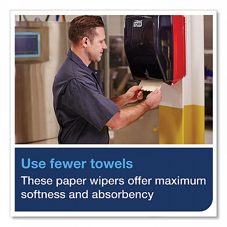 Basic Paper Wiper Roll Towel, 1-Ply, 7.68
