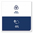 Paper Wiper Roll Towel, 1-Ply, 7.68