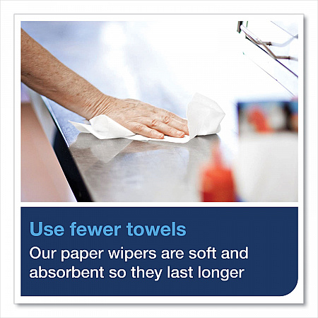 Paper Wiper Roll Towel, 1-Ply, 7.68