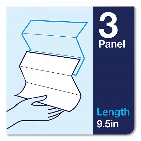 Premium Multifold Towel, 1-Ply, 9 x 9.5, White, 250/Pack, 12 Packs/Carton (420580)