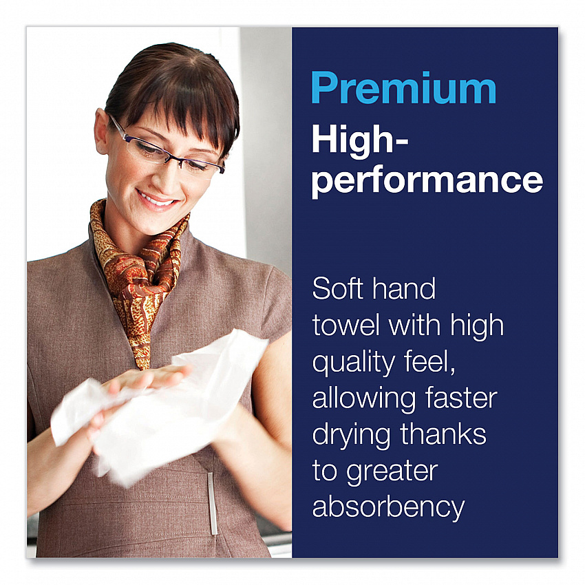 Premium Multifold Towel, 1-Ply, 9 x 9.5, White, 250/Pack, 12 Packs/Carton (420580)