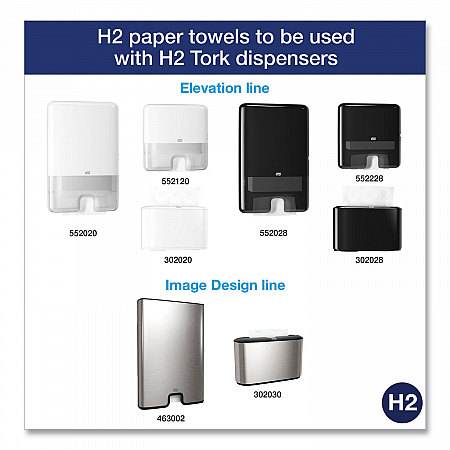 Advanced Multifold Hand Towel, 1-Ply, 9 x 9.5, White, 250/Pack, 16 Packs/Carton (424824)