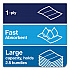 Advanced Multifold Hand Towel, 1-Ply, 9 x 9.5, White, 250/Pack, 16 Packs/Carton (424824)