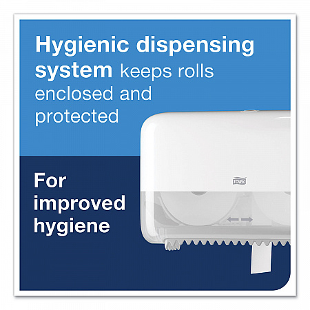 Advanced High Capacity Bath Tissue, Coreless, Septic Safe, 2-Ply, White, 1,000 Sheets/Roll, 36 Rolls/Carton (472880)