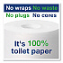 Advanced High Capacity Bath Tissue, Coreless, Septic Safe, 2-Ply, White, 1,000 Sheets/Roll, 36 Rolls/Carton (472880)