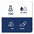 Industrial Cleaning Cloths, 1-Ply, 12.6 x 15.16, Gray, 55/Pack, 8 Packs/Carton (520350)