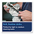 Industrial Cleaning Cloths, 1-Ply, 12.6 x 15.16, Gray, 55/Pack, 8 Packs/Carton (520350)