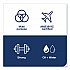 Heavy-Duty Cleaning Cloth, 14 x 16.34, White, 105/Pack, 4 Packs/Carton (530182)