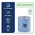 Industrial Paper Wiper, 4-Ply, 11 x 15.75, Unscented, Blue, 375 Wipes/Roll, 2 Rolls/Carton (13244101)