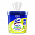 Professional Disinfecting Wipe Bucket, 1-Ply, 6 x 8, Lemon and Lime Blossom, White, 800 Wipes/Bucket, 2 Buckets/Carton (99856CT)