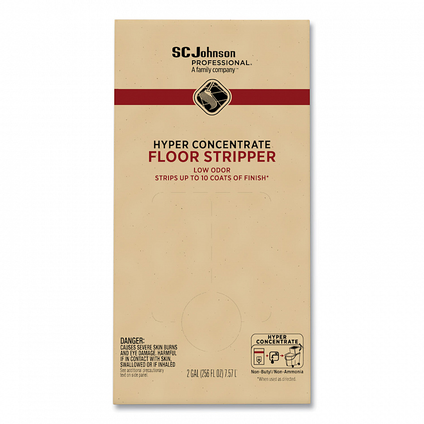 Hyper Concentrate Floor Stripper, 2 gal Bag-in-Box (680076)