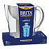Pacifica Pitcher with Longlast+ Filter, 10 Cups, White/Clear (36515)
