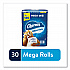 Ultra Soft Bathroom Tissue, Mega Roll, Septic Safe, 2-Ply, White, 244 Sheets/Roll, 30 Rolls/Pack (01537)