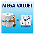 Ultra Soft Bathroom Tissue, Mega Roll, Septic Safe, 2-Ply, White, 244 Sheets/Roll, 30 Rolls/Pack (01537)