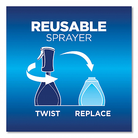 Platinum Powerwash Dish Spray Refill, Fresh Scent, 16 oz Refill Bottle (52366)