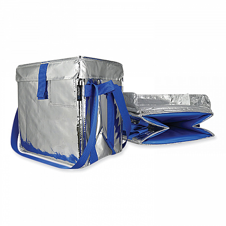 Fresh Eco Freeze Tote, (2) Blue Nylon Shoulder Straps, (2) Blue Nylon Strap Handles, 13.5