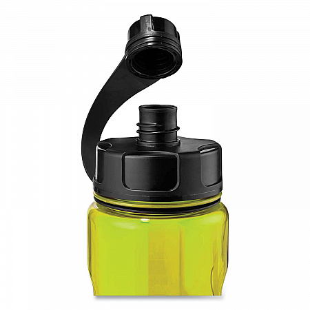 Chill-Its 5151 Plastic Wide Mouth Water Bottle, 34 oz, Lime (13153)