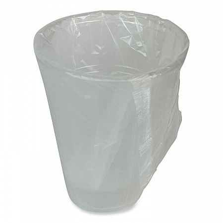 Translucent Plastic Cold Cups, Individually Wrapped, 9 oz, 1,000/Carton (WRAPCUP)