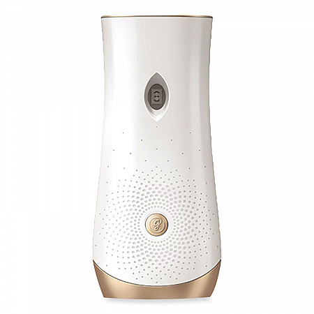 Automatic Spray Starter Kit, Spray Unit and Refill, White/Gold, Cashmere Woods (343258)