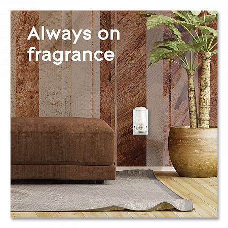 Plugin Scented Oil, Cashmere Woods, 0.67 oz, 2 Warmers and 6 Refills/Pack (323015)