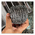 Stainless Steel Scrubber, 3.93 x 1.96, Silver, 72/Carton (SCRUBBER)